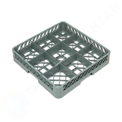Rack ly 9 ngăn màu xám