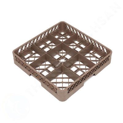 Rack ly 9 ngăn màu nâu