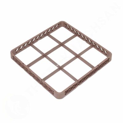 Rack nối cho rack ly 9 ngăn màu nâu