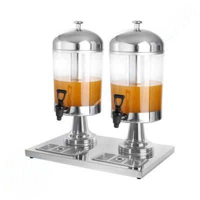 Bình đựng nước trái cây không tai 2 ngăn 16 lít
