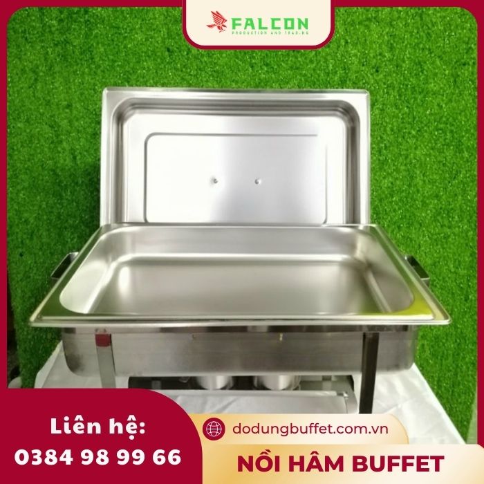 Noi-ham-buffet-chu-nhat-1-ngan Nồi hâm buffet chữ nhật 1 ngăn