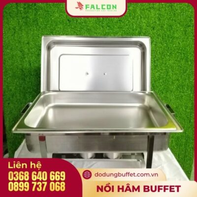 Nồi hâm buffet chữ nhật 1 ngăn