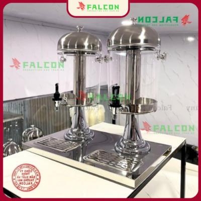 bình đựng nước trái cây 2 ngăn