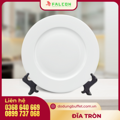Đĩa tròn cạn / sâu 11"
