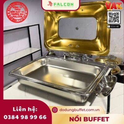 NỒI BUFFET CHỮ NHẬT DÙNG CHO BẾP TỪ