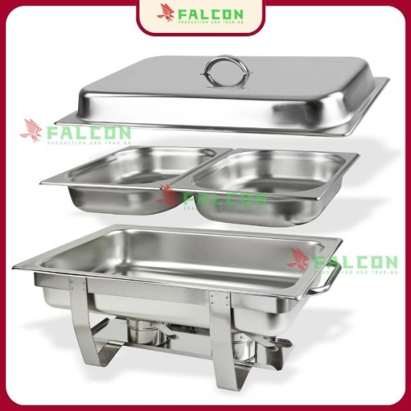 Nồi hâm buffet 2 ngăn tiện lợi