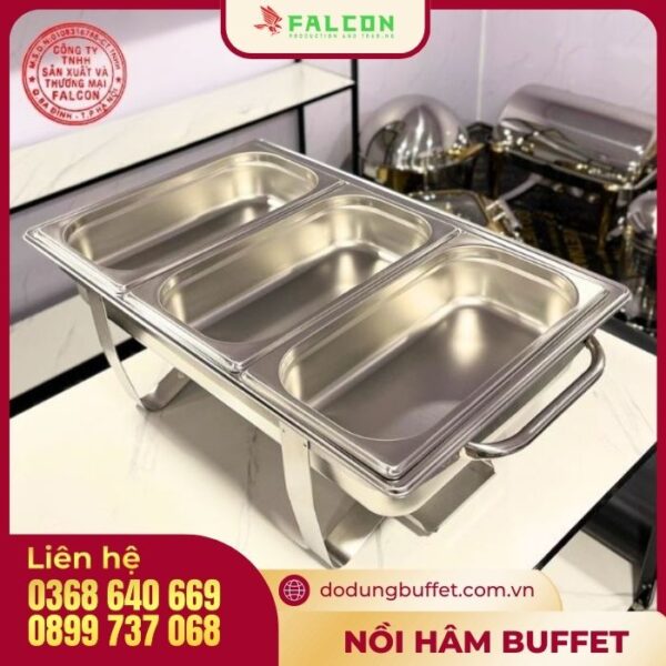 Nồi buffet 3 ngăn