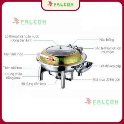 chi tiết sản phẩm nồi hâm bufet