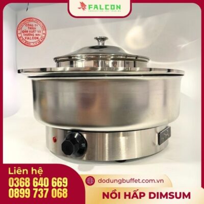 Nồi hâm dimsum tròn