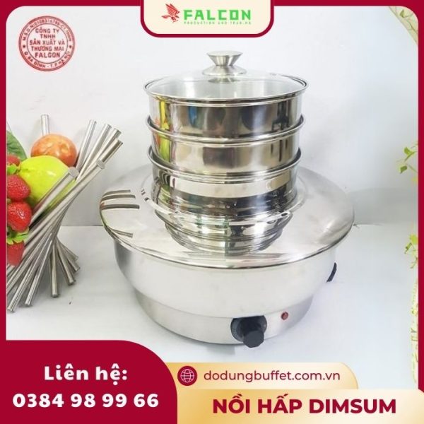 NỒI HẤP DIMSUM TRÒN NHIỀU TẦNG