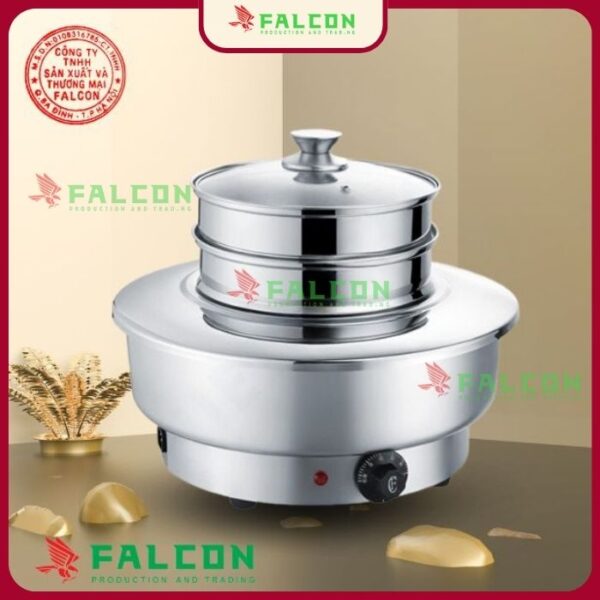Nồi hâm dimsum trong nhiều tầng