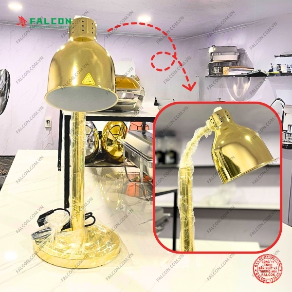 ĐÈN HÂM THỨC ĂN ĐỂ BÀN 1 BÓNG