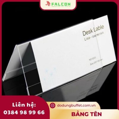 Bảng Tên Món Ăn Buffet Meca Chữ A