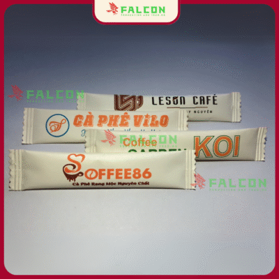 Đường gói vuông - dài in logo nhà hàng