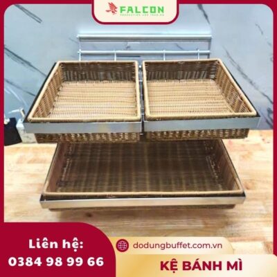 Kệ Bánh Mỳ 2 Tầng