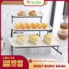 Khay kệ đựng bánh 3 tầng