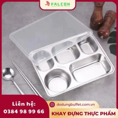 Khay Đựng Thực Phẩm Inox