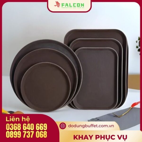 Khay phục vụ/ khay chống trượt