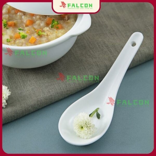 Muỗng sứ / thìa soup sứ