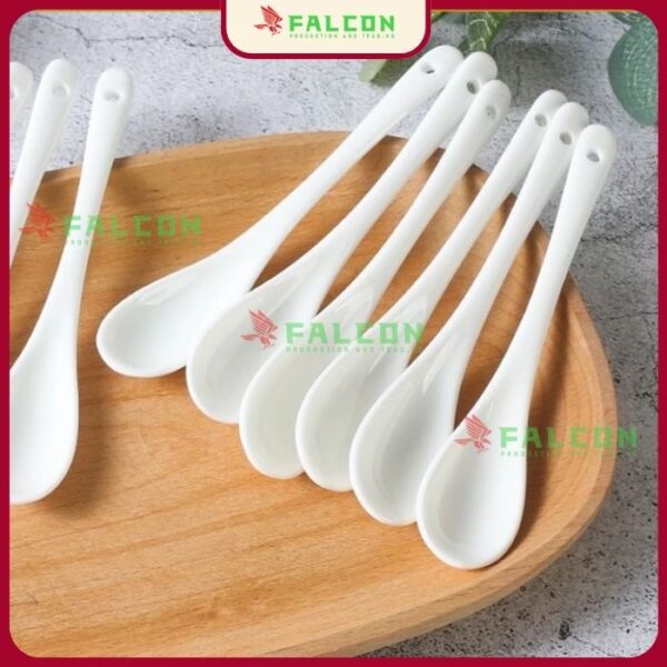 Muỗng sứ nhỏ/ thìa xúc gia vị- cafe sứ
