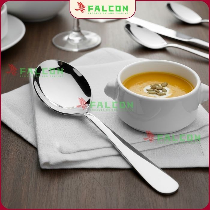 Muỗng Soup inox 304 an toàn chất lượng