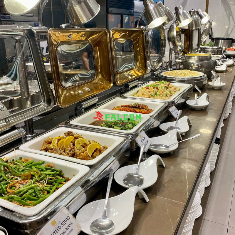 Nồi hâm nóng thức ăn trong các bữa tiệc buffet