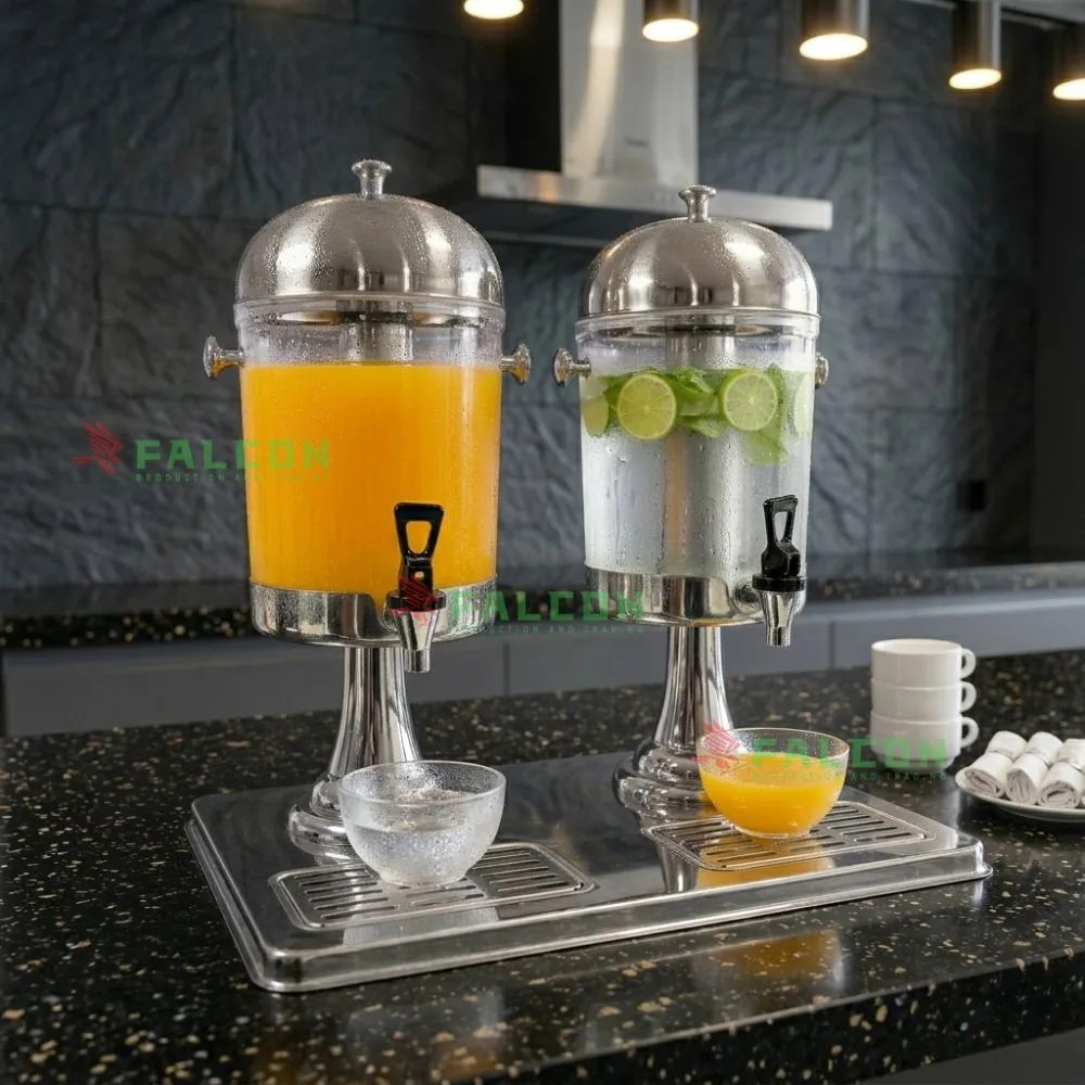 Bình đựng nước trái cây 2 ngăn