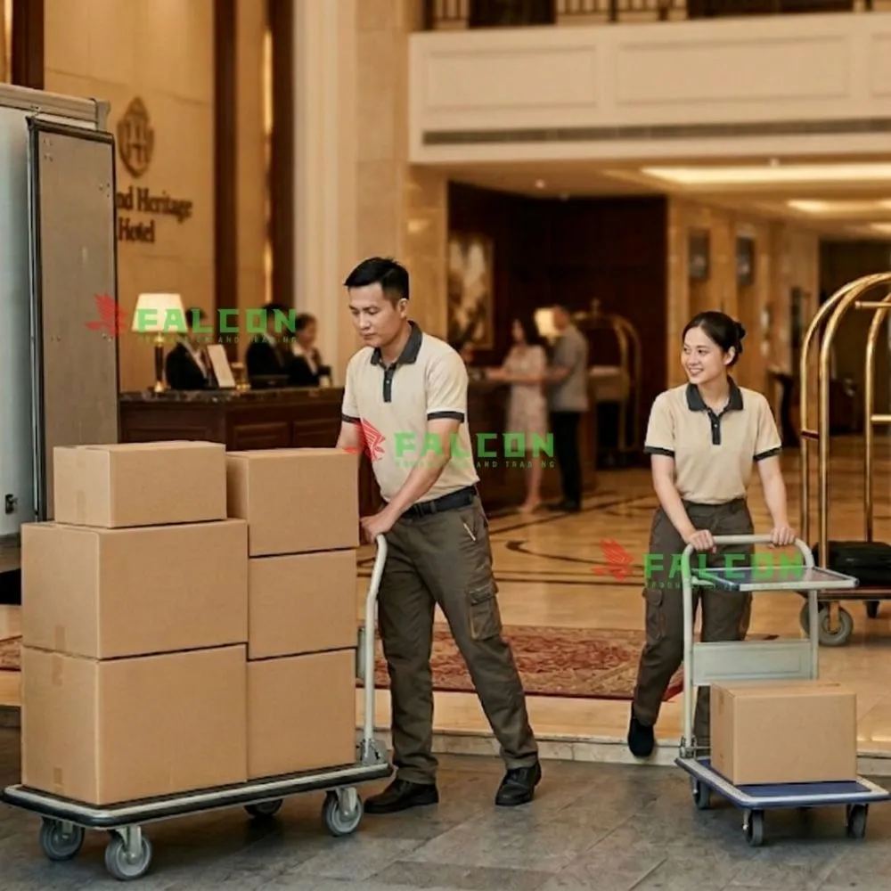 Falcon cung cấp đồ dùng buffet miền Nam uy tín