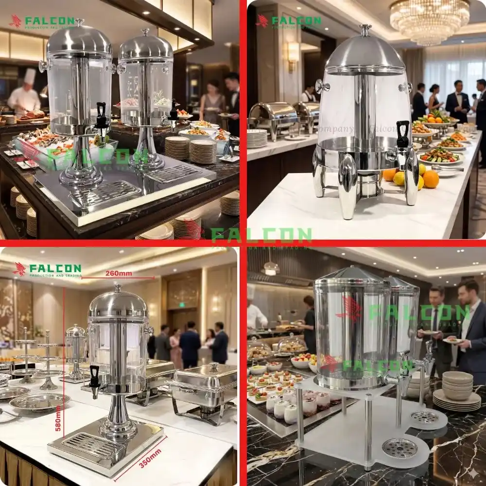 Đơn vị cung cấp đồ dùng buffet miền Trung giá tốt