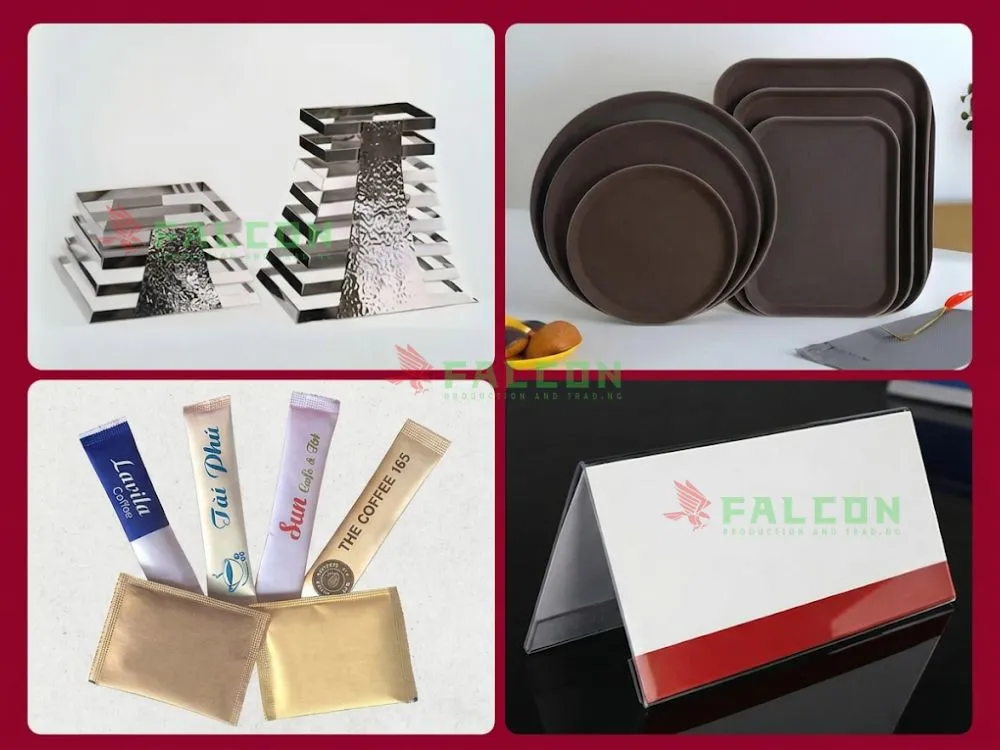 Falcon cung cấp các loại dụng cụ vật tư buffet khác
