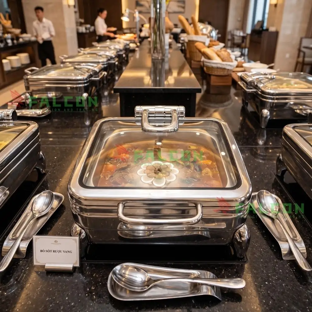 Một số mẫu nồi hâm buffet cao cấp